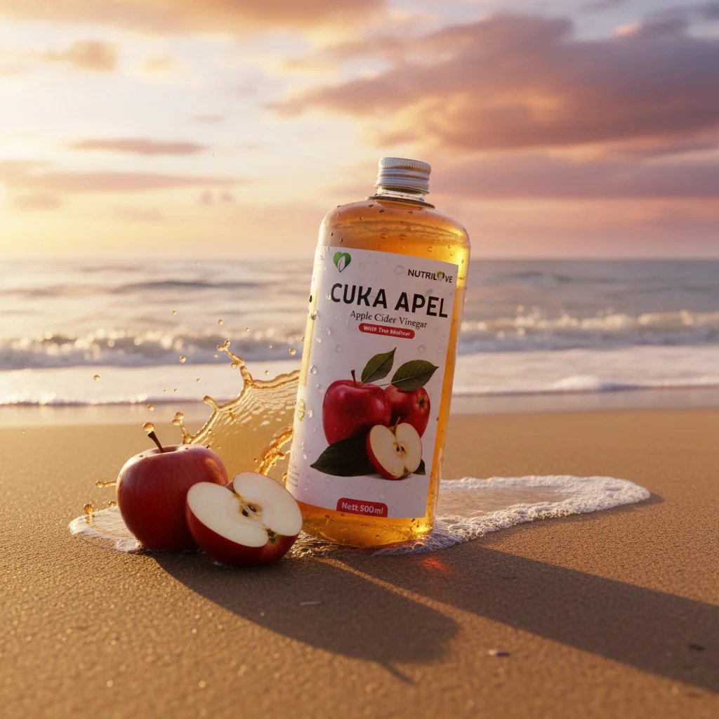 Jual Cuka Apel Murni Sidoarjo Hestacia Herbal