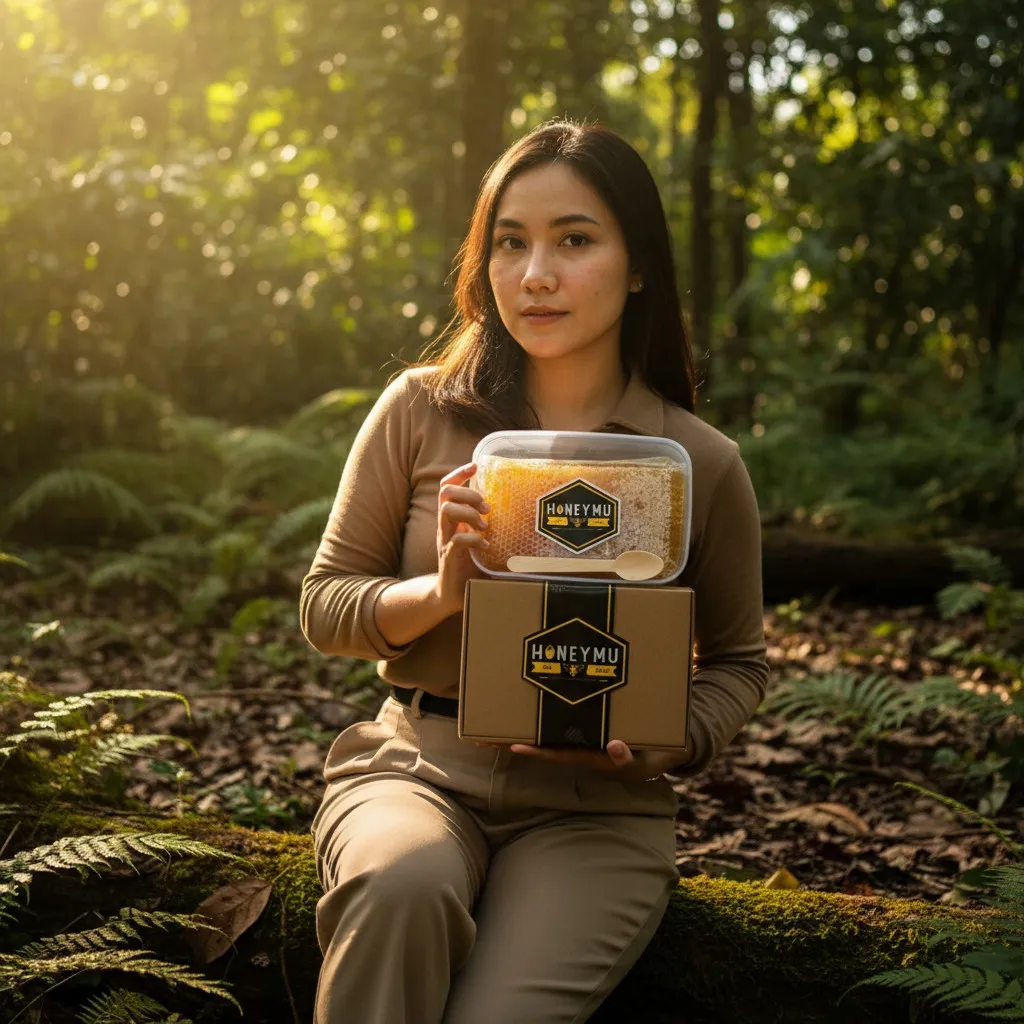 Proses Panen Supplier Sarang Madu Higienis